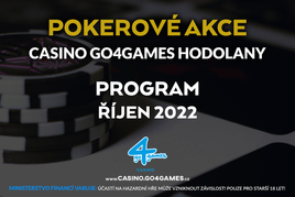 Říjen v G4G: High Rollery, Poker Fever Bounty Cup a PP 4.700.000 Kč!