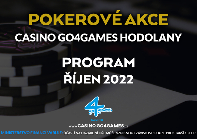 Říjen v G4G: High Rollery, Poker Fever Bounty Cup a PP 4.700.000 Kč!