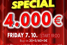 Imperator: Páteční Double Stack o €4K, Twenty Grand €20K GTD uř příští týden