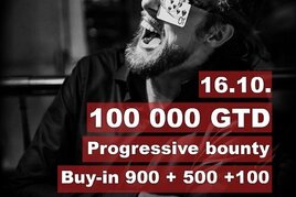 Showdown: Nedělní Progressive KO minimálně o 100.000 Kč