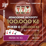 RS Luka: Oktoberfest speciál o 600.000 Kč a jackpot night o 100K už v pátek