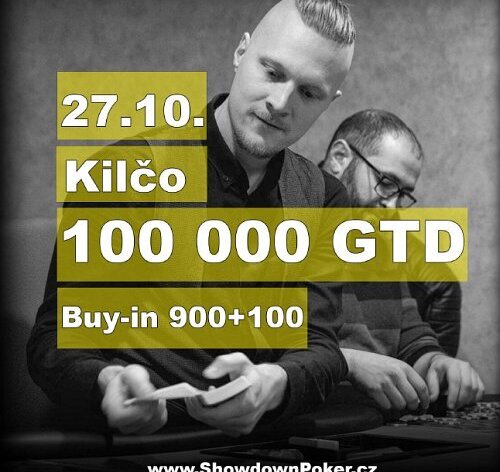 Showdown: Čtvrteční Kilčo i v říjnu minimálně o 100.000 Kč