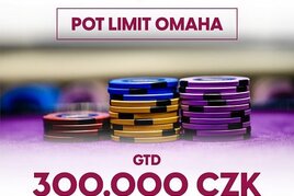 RS Luka: Pot Limit Omaha s garancí 300.000 Kč ve středu v pražském Casinu Luka!
