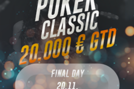 Poker Classic jde do finále: Na Hatích zabojují i Češi