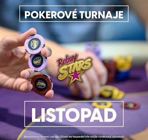 Přes 13.000.000 Kč v turnajích Rebuy Stars. Prague Poker Masters o 7.000.000 Kč!