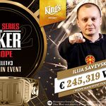 WSOPE: Mini Main Event za €245.000 ovládl Makedonec Ilija Savevski