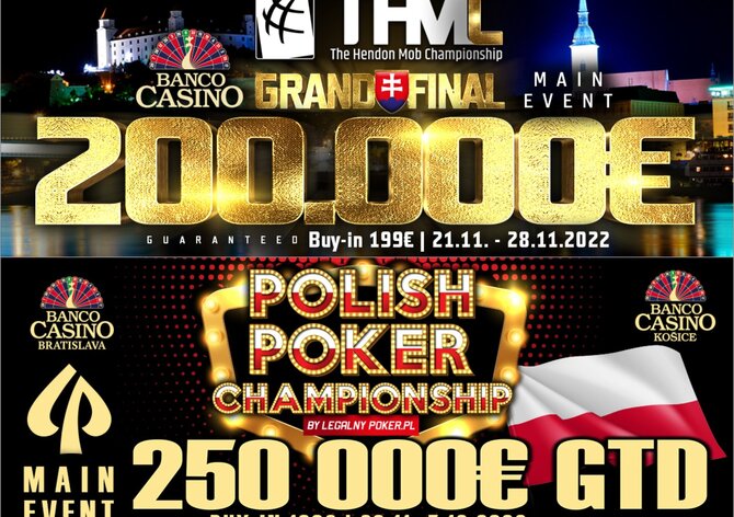 Banco: Závěr roku patří THMC Grand Final €200K GTD a PPC 250K GTD
