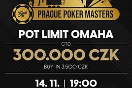 RS Luka: Prague Poker Masters odstartuje PLO s garancí 300K a kvalda do 5M Main Eventu