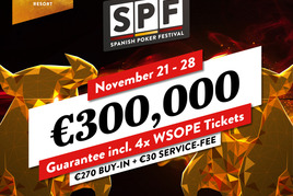 Spanish Poker Festival v King&#039;s ozdobí Main Event s garancí €300.000