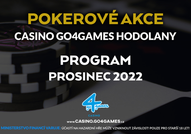 V prosinci se bude v G4G hrát minimálně o 3.000.000 Kč!