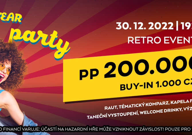 G4G: Už dnes Mystery Bounty o 100K+, v pátek silvestrovská retro party 200K