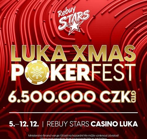 RS: Luka Xmas Pokerfest garantuje 6.500.000 korun! Kvalda do 5M ME už v sobotu