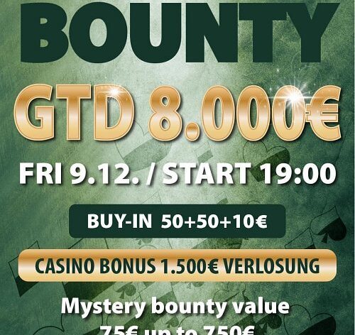 Imperator: Páteční Mystery Bounty minimálně o €8.000 GTD!