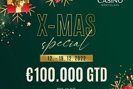 Startuje Card xMas s garancí €100.000 a šancí získat bonus €7.500