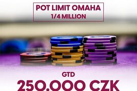 RS Luka: Pot Limit Omaha s garancí 250.000 Kč ve čtvrtek v pražském Casinu Luka!