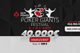 AŠ: Poker Giants nabídnou víkendový Main Event s €40K GTD