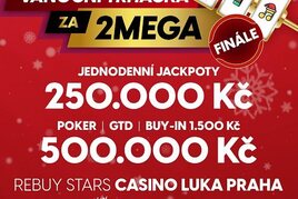 RS Luka: Vánoční speciál o 500.000 Kč, Jackpoty 250.000 Kč a 750.000 Kč na vánočním stromečku