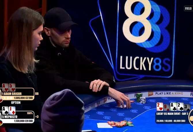 Lucky 8s €300K GTD: Grigor s Martanem si zahrají v 24členném finále