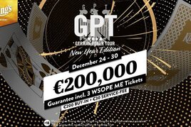 King&#039;s: Vánoční týden o €100K, předsilvestrovské GPT o €200K