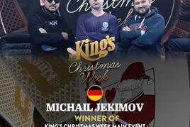 Christmas Week €100K: Zvítězil Němec Jekimov, Procházka šestý