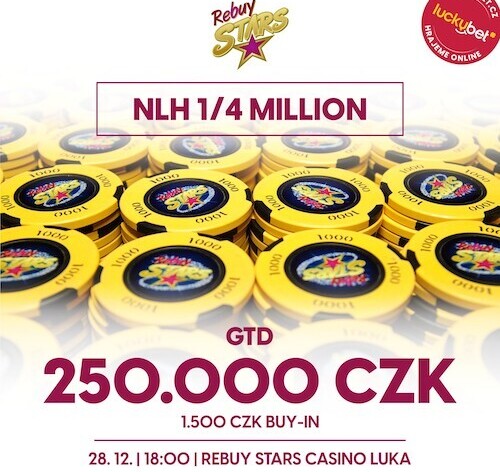 Přijďte na pražská Luka Ve středu zabojovat o 250.000 Kč! 