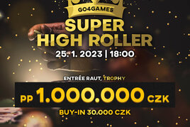 G4G: Super High Roller a High Roller ve středu a ve čtvrtek!
