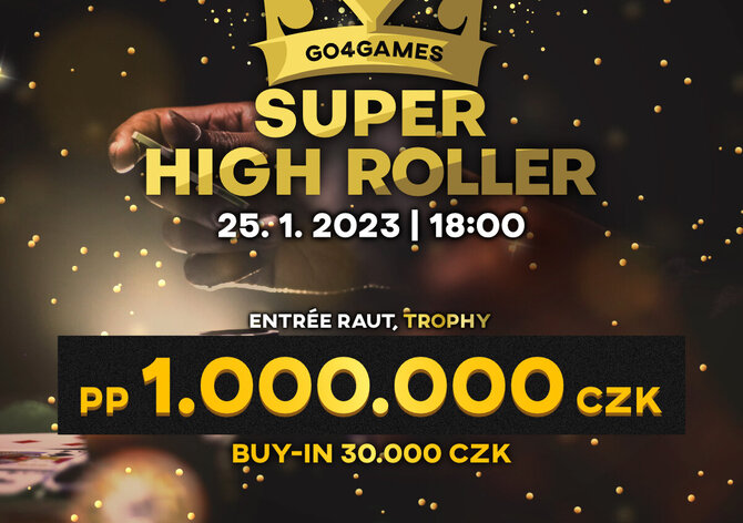G4G: Super High Roller a High Roller ve středu a ve čtvrtek!