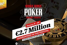 WSOPC v King&#039;s: 12 prstenů a celková garance €2.700.000