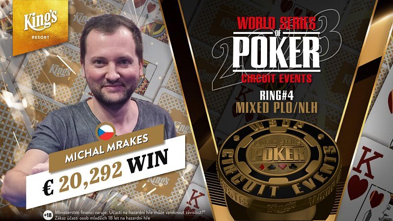 Michal Mrakes wsopc 2023