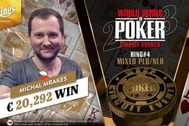 WSOPC: Čtvrtý event a druhý prsten! Mraky úřadoval!