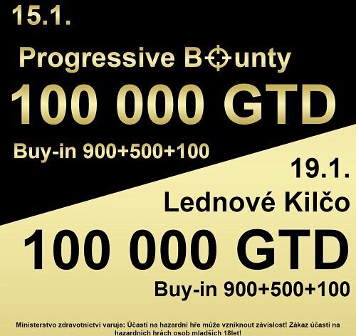 Lednové speciály v Showdownu: V neděli a čtvrtek o 100.000 Kč