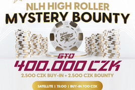 RS Brno: Lednový High Roller Mystery Bounty s garancí 400.000 Kč už dnes večer 