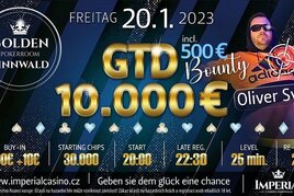 Cínovec: V pátek si v Imperialu zahrajete minimálně o €10.000
