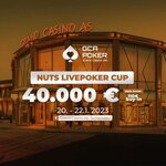 Leden jak se patří! Nuts Livepoker Cup v Aši s garancí €40.000!