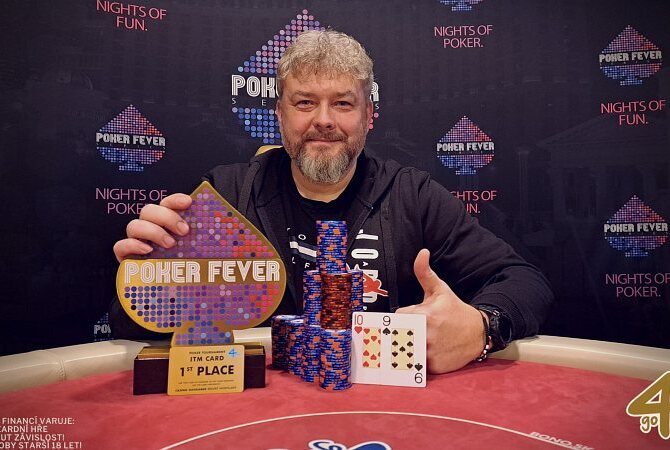 Poker Fever: Starter event zvládl nejlépe Vladimír Rozsypal