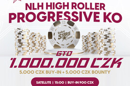 RS Luka: Prestižní NLH High Roller Progressive KO o 1.000.000 Kč už dnes večer