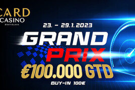 Card Bratislava: Startuje Grand Prix - za €100 o €100.000 GTD