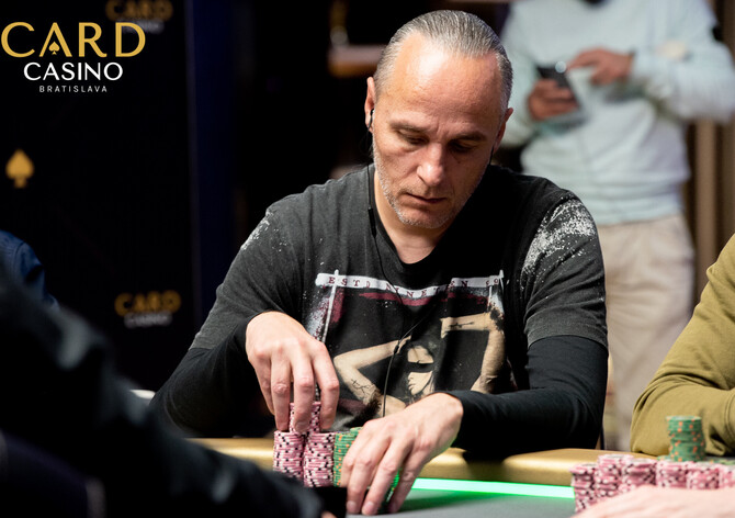 Card Casino Šamorín: V úterý postoupil v turnaji WPT Mini Championship Proximus