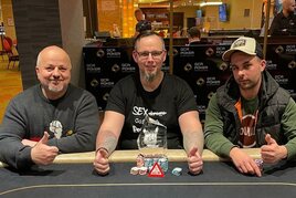 Aš BHD Main Event: Greiza a Jirka Pilka v 7way dealu