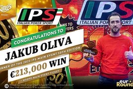 Jakub Oliva je šampionem rekordního IPS! Zabral €213.000!