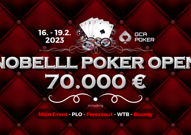 Festival Nobelll Poker Open startuje v Aši již od čtvrtka