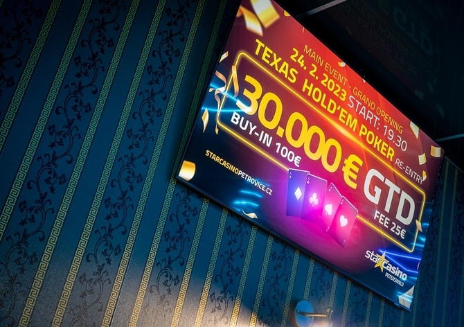 Hodinka z Prahy: Opening v Petrovicích minimálně o €30.000 GTD