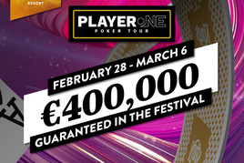 Rozvadov: PlayerOne Poker Tour s garancí €400.000!