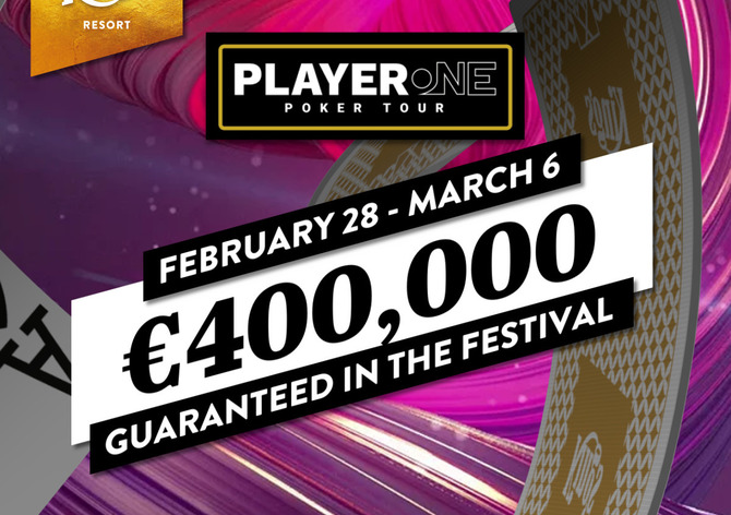 Rozvadov: PlayerOne Poker Tour s garancí €400.000!