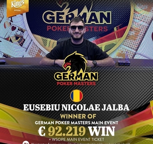 King's: Titul z German Poker Masters jede do Rumunska