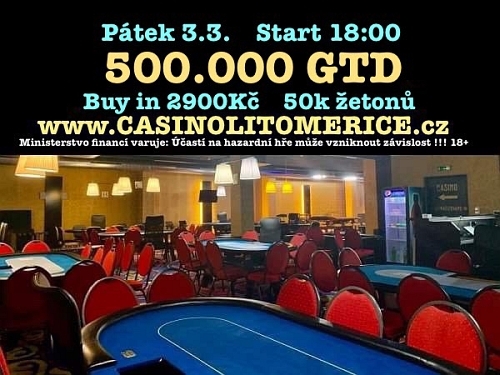 Litoměřice: Největší garance na severu! V pátek o 500K!