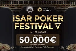 Grand Casino Aš: Víkendový Isar Poker Festival minimálně o €50.000