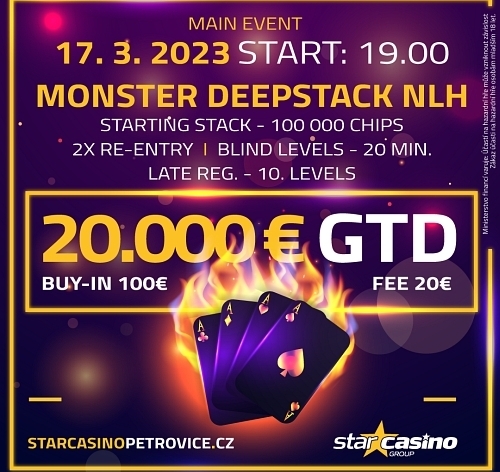 Petrovice: V pátek za €120 minimálně o €20.000 GTD