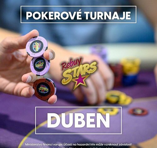 Jednodenní turnaje o milion i ČPT o 1.400.000 Kč v dubnu v Rebuy Stars!