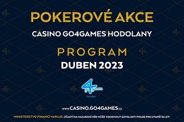 G4G: V dubnu se můžete těšit na Poker Fever Cup, High Rollery nebo Addams Family